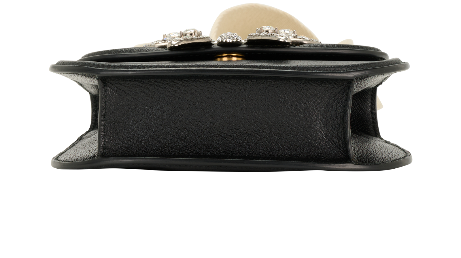 Small Totem Butterfly, &pound;795, Handbags, Black, Leather, Top view